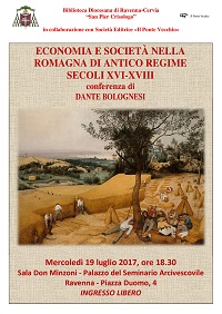 Economia e società nella Romagna di Antico Regime. Secoli XVI-XVIII