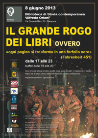 IL GRANDE ROGO DEI LIBRI