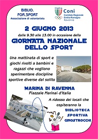 Una mattinata di sport, giochi, laboratori, musica, premi... da non perdere!