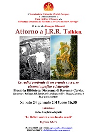 Biblioteca Diocesana di Ravenna-Cervia "San Pier Crisologo": Quarto incontro "Attorno a J.R.R. Tolkien"