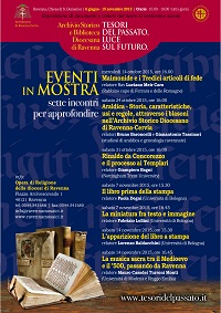 Eventi in mostra, sette incontri per approfondire