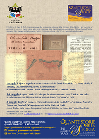 Locandina Settimana della didattica e dell'educazione al patrimonio in Archivio