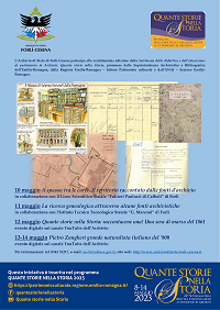 Locandina Settimana della didattica e dell'educazione al patrimonio in Archivio_sede di Forlì